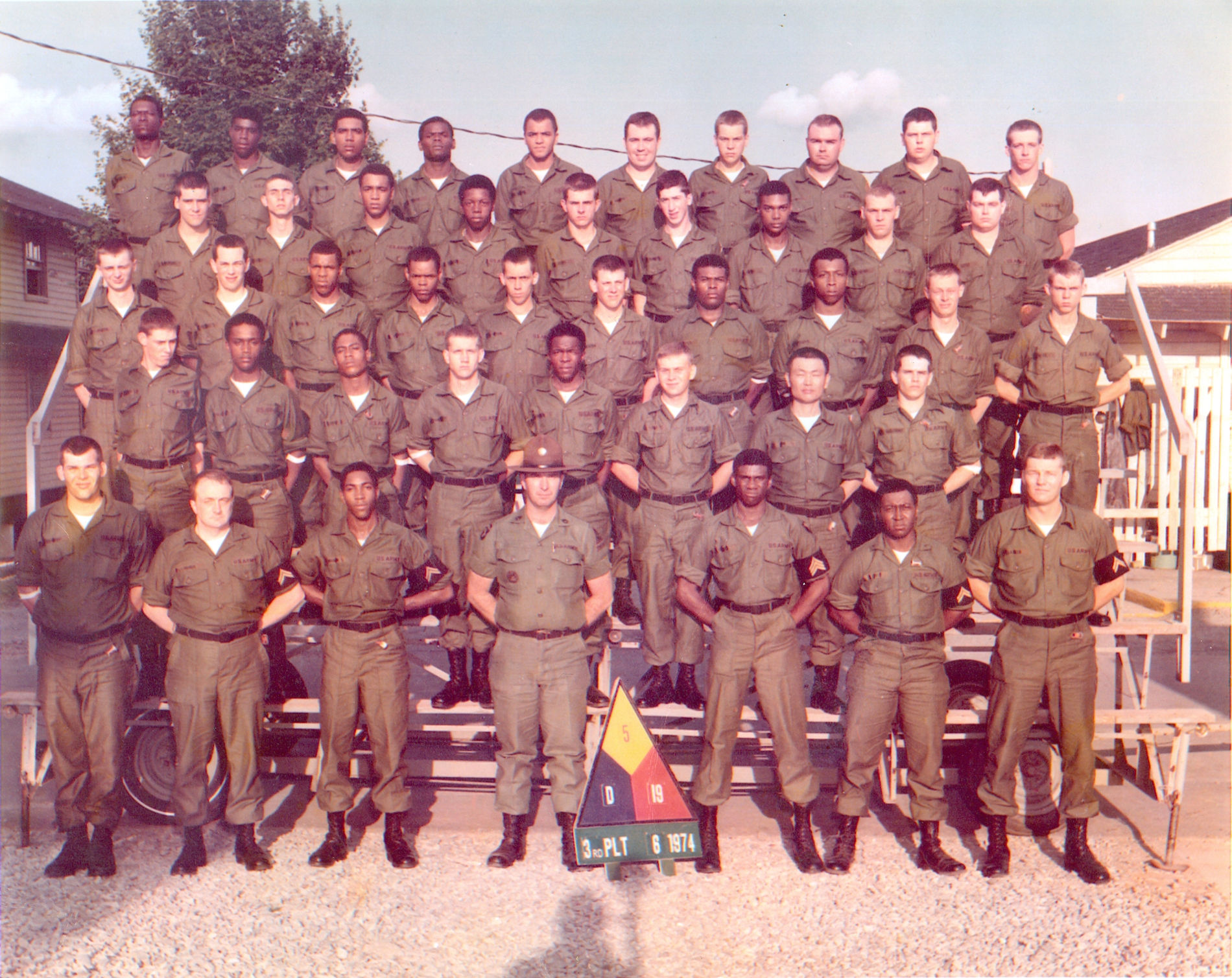 Fort Knox, KY 1974,Fort Knox,D519,3rd Platoon The Military