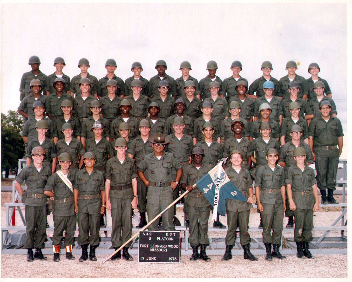 Fort Leonard Wood, MO 1975,Fort Leonard Wood,A42,2nd Platoon The