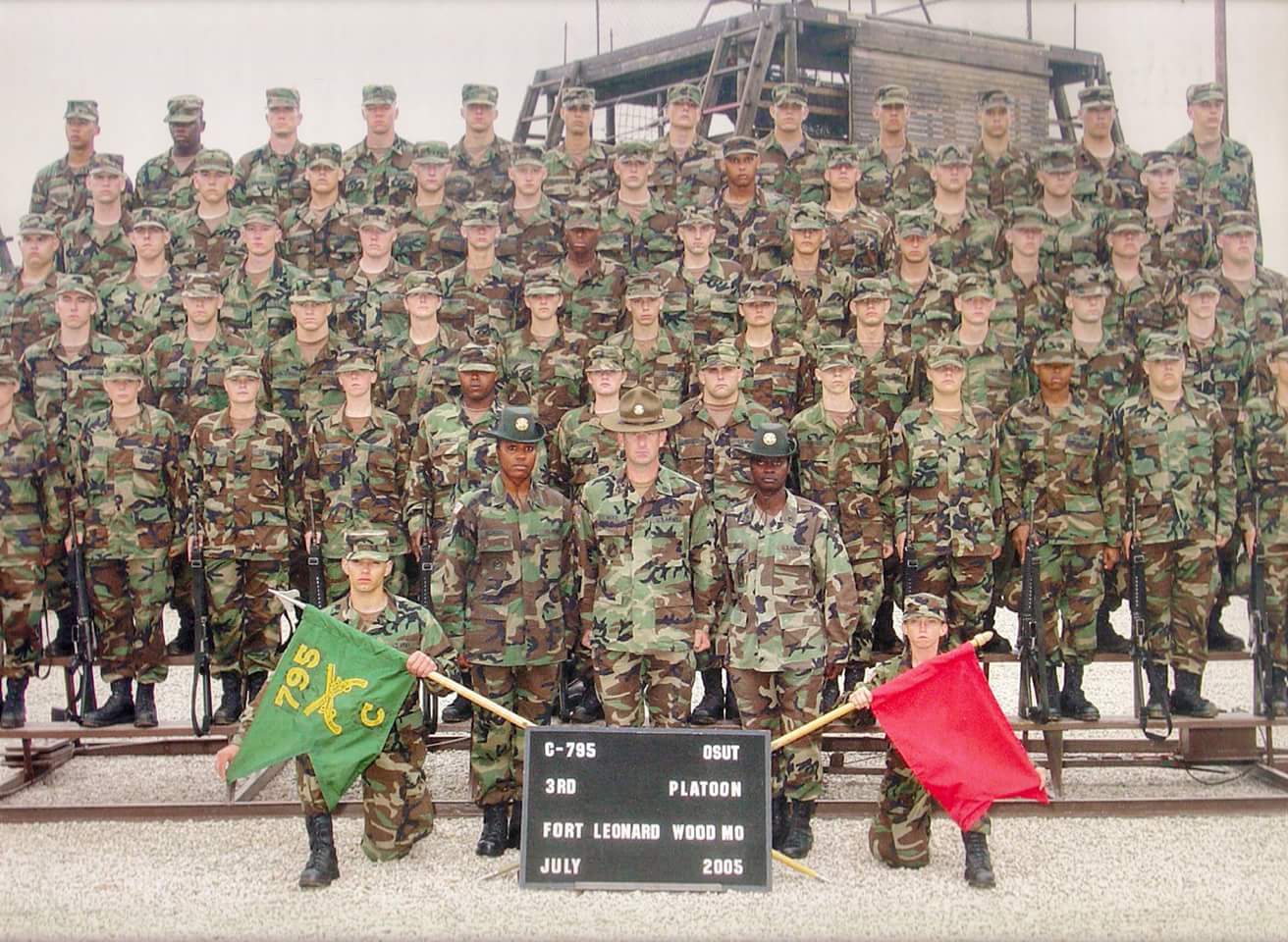 Fort Leonard Wood, MO 2005,Fort Leonard Wood,C795,3rd Platoon The