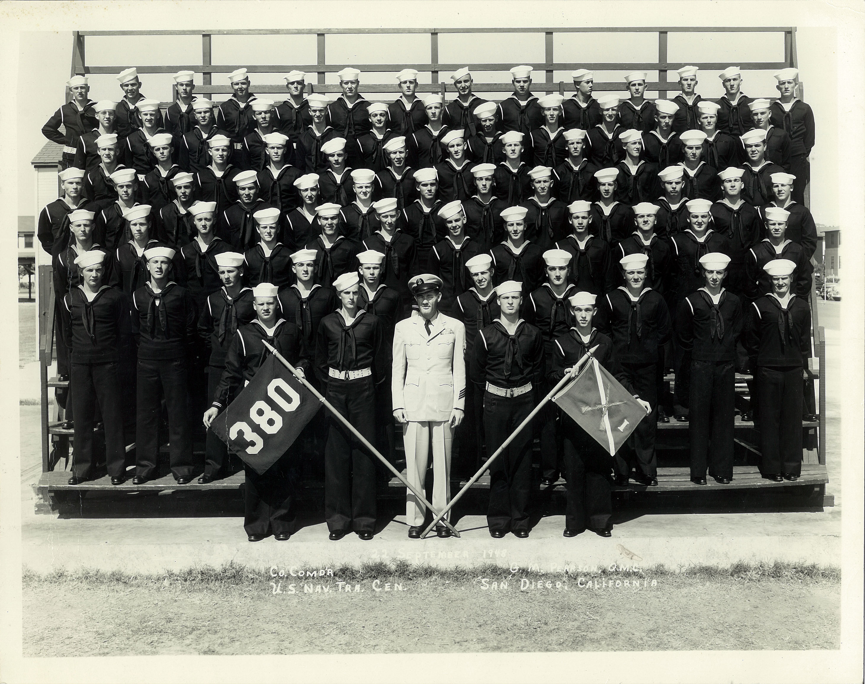 San Diego, CA Naval Training Center 1948,NTC San 380
