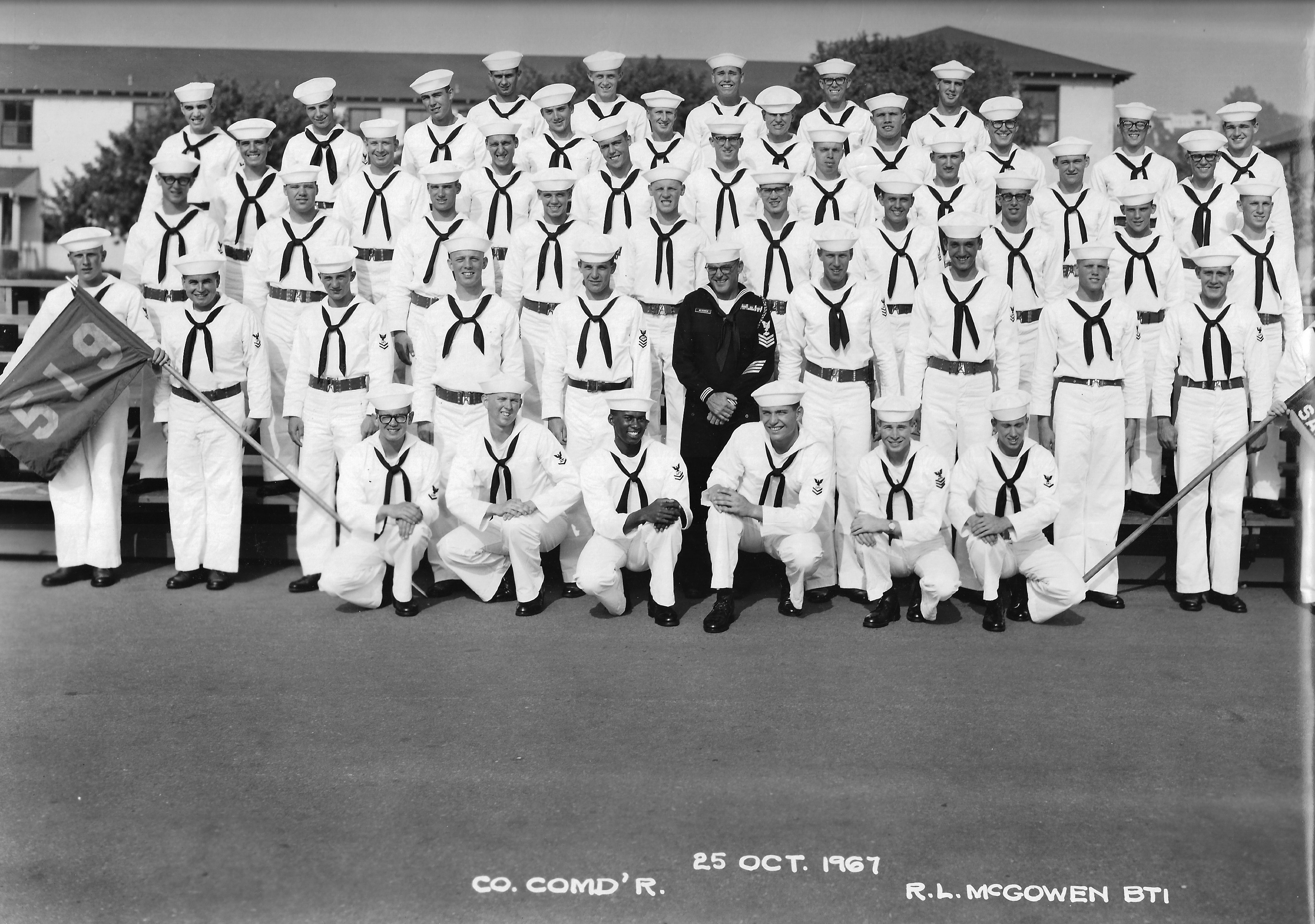 San Diego, CA Naval Training Center - 1967, San Diego RTC,Company 519