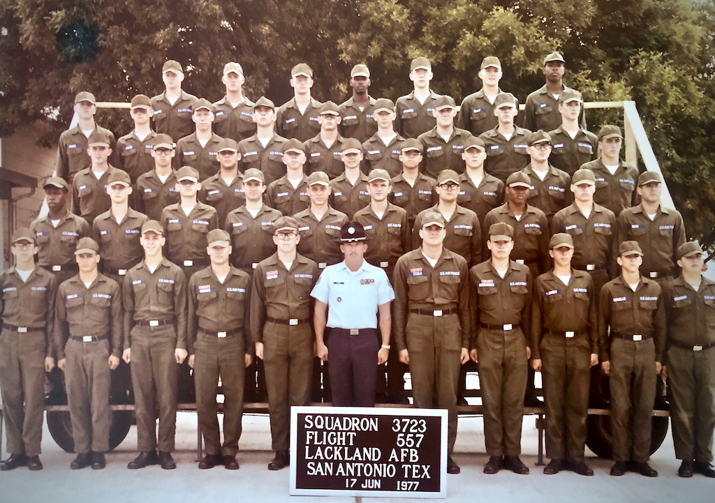 1970 79 Lackland AFB TX 1977 Lackland AFB Squadron 3723 Flight 557