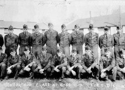 1954,Fort Dix, Radio School,Class 6-55