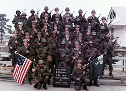 1972, Fort Jackson, B-5-1, 4th<br />Platoon