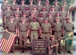 1972,Fort Jackson, A-5-1,3rd Platoon