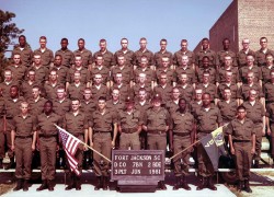 1981, Fort Jackson, D-7-2, 3rd<br />Platoon