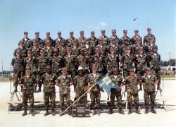 1982, Fort Leonard Wood,  D-2-3,<br />1st Platoon