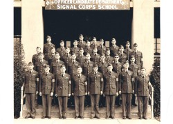 1942,Fort Monmouth,Army Officers Candidate Class 42-02,1st Section