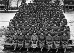 1942, WAAC Training Center, Fort Des Moines, Iowa, Company 5, 3rd Regiment