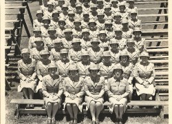 1943,Fort Des Moines,1st WAC Training Center,10th Company,1st Regiment,16th O. C. Class