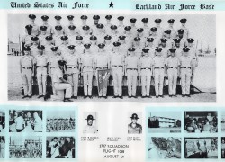 1969, Lackland AFB, Squadron 3707,<br />Flight 1068