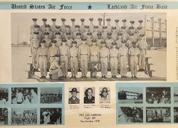 1970, Lackland AFB, Squadron 3703,<br />Flight 887