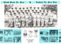 1972, Lackland AFB, Squadron 3707,<br />Flight 692