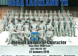 2016,Lackland AFB,Squadron 323,Flight 107