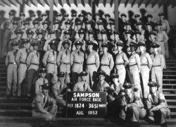 1952,Sampson AFB,Squadron 3651,Flight 1824