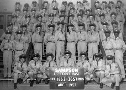 1952,Sampson AFB,Squadron 3657,Flight 1852