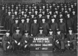 1952,Sampson AFB,Squadron 3661,Flight 2044