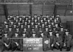 1953,Sampson AFB,Squadron 3650,Flight 2547