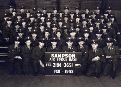 1953,Sampson AFB,Squadron 3651,Flight 2190