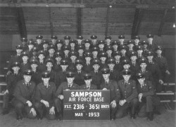 1953,Sampson AFB,Squadron 3651,Flight 2316