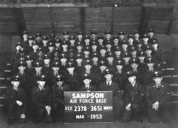 1953,Sampson AFB,Squadron 3651,Flight 2378