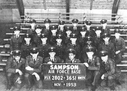 1953,Sampson AFB,Squadron 3651,Flight 2802