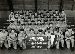 1954, Sampson AFB, Squadron 3659, Flight 3300