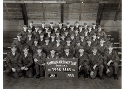 1955, Sampson AFB, Squadron 3665,<br />Flight 3996