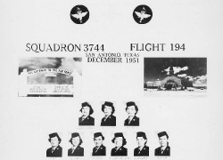 1951,Lackland AFB,Squadron 3744,Flight 194,WAF