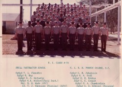 1976,MCRD Parris Island,Drill Instructor School,Class 4-76