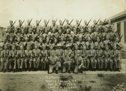 1941, Marine Barracks, Parris Island,Platoon 90