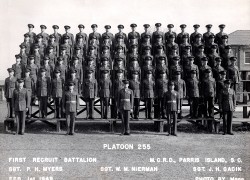 1949, MCRD Parris Island, Platoon 255