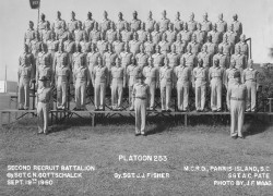 1960,MCRD Parris Island,Platoon 253