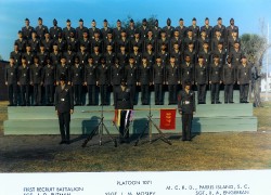 1970,MCRD Parris Island,Platoon 1071