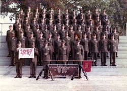 1982, MCRD Parris Island, Platoon<br />1057