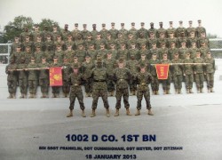 2013,MCRD Parris Island,Platoon 1002