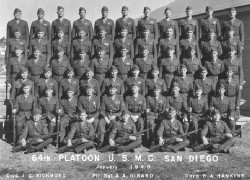 1940,Marine Corps Base San Diego,Platoon 64