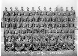 1941,Marine Corps Base San Diego,Platoon 105