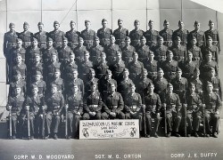 1943, Marine Corps Base San Diego,<br />Platoon 267