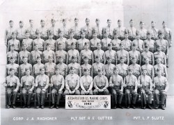 1943, Marine Corps Base San Diego,<br />Platoon 432