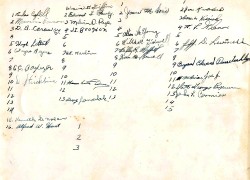 1945, Marine Corps Base San Diego,<br />Platoon 95 Back