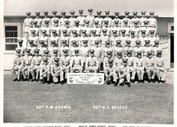 1954, MCRD San Diego, Platoon 161