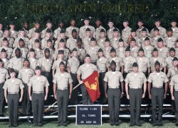1993, MCAS El Toro, Sergeants Course. Class 1-94. 