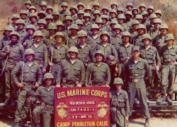 1973, MCB Camp Pendleton, Field Medical Service School, Class 7402-1