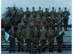 1977, Fort Dix, B-3-3, 1st Platoon