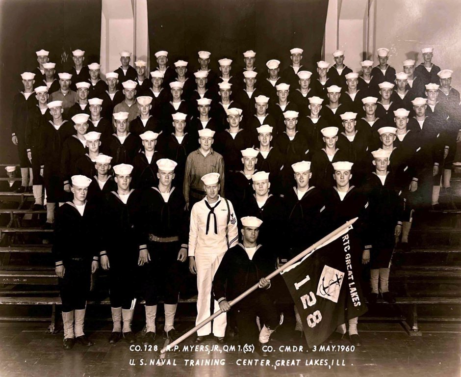 1960, Great Lakes NTC, Company 128