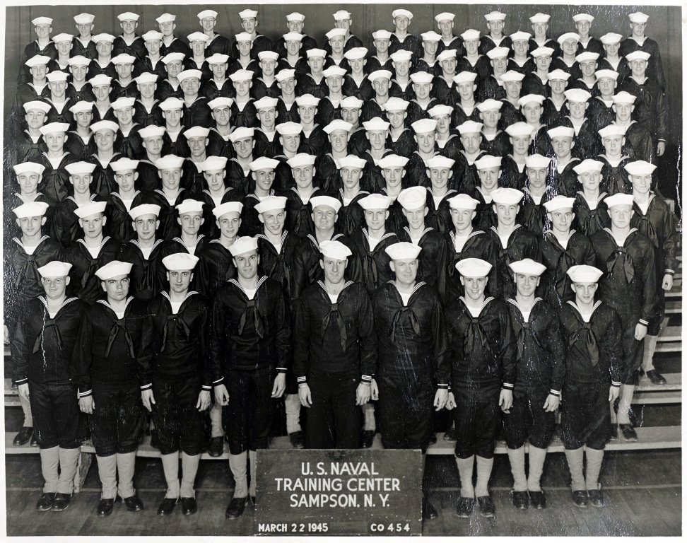 1945, NTC Sampson, Company 454