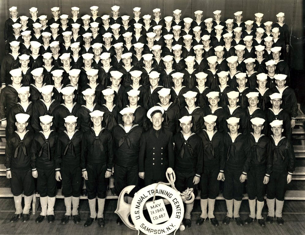 1945, NTC Sampson, Company 487