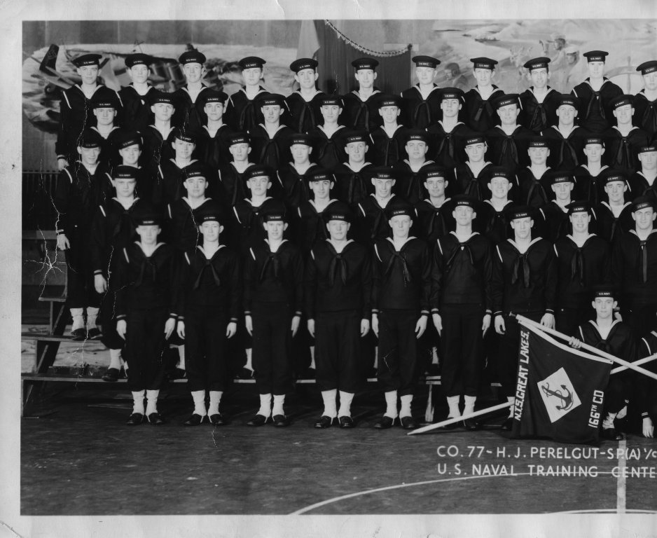 1945,Great Lakes NTC,Company 77 (Left)