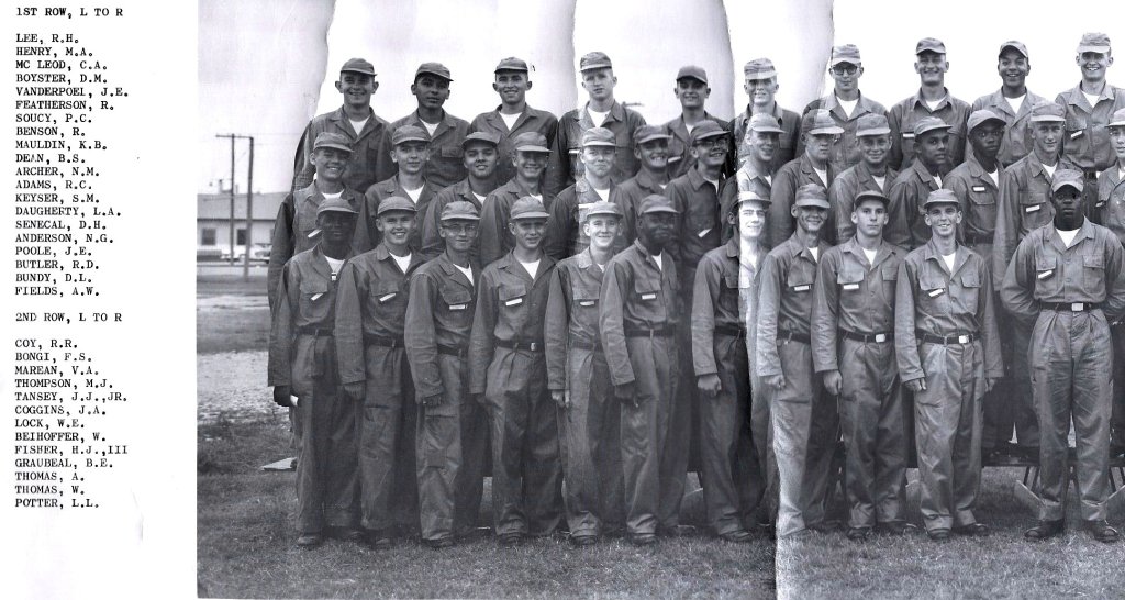 1950,Lackland AFB,Squadron 3711,Flight 1347